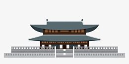 韩国旅游建筑房子