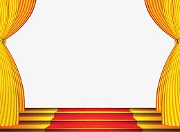 金色舞台帷幕