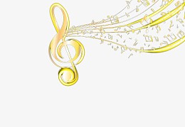 舞动的音符素材图片