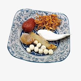 红枣莲子桂圆羹