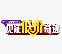 双11低价购物节