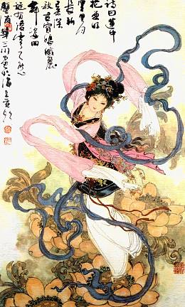 国画美女