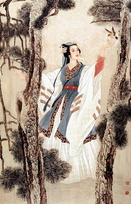 美女肖像画
