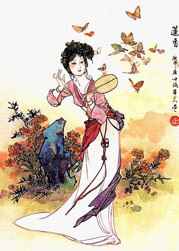 工笔人物画