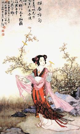 美女肖像画