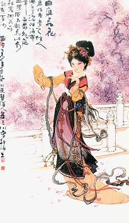 美女肖像画