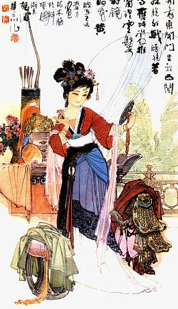 工笔人物画