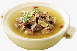 砂锅牛肉汤
