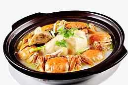 海鲜汤海鲜一锅鲜