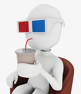 3d图案手绘3d图片 商务小人