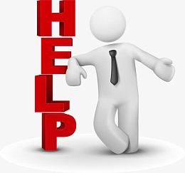 3D帮助小人形象设计矢量素材,