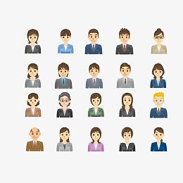 矢量商务办公小人合集