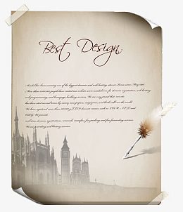 书页卷角免扣素材