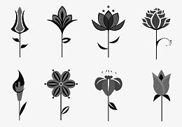暗黑系唯美玫瑰昙花