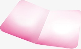 粉色书页卡通七夕情人节