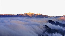 四川牛背山云海九
