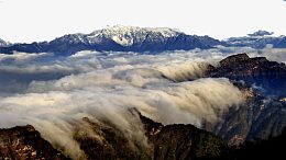 四川牛背山云海十三