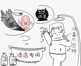 病毒愁苦的人