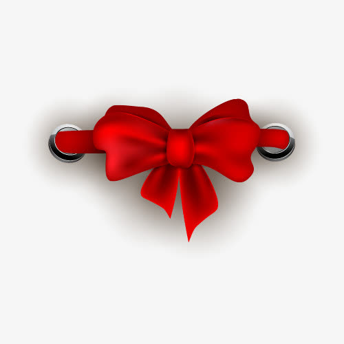 红色蝴蝶结