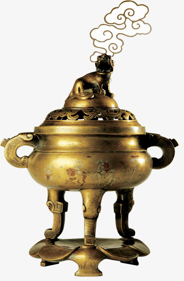 冒烟的香炉
