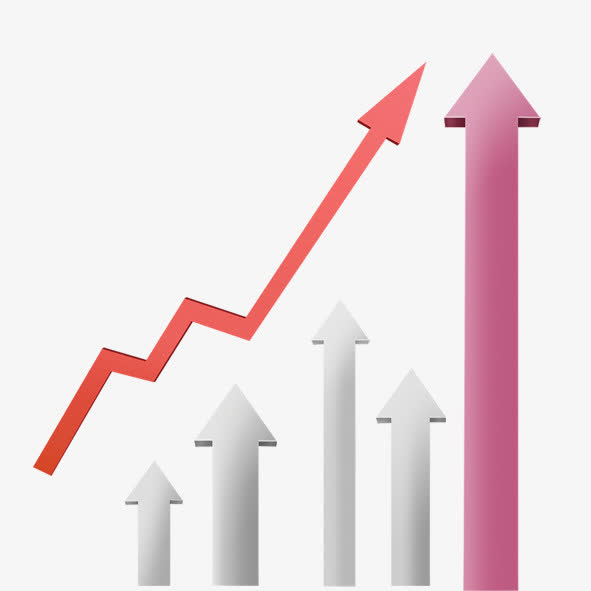增长箭头素材免费下载_觅元素
