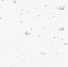 效果水珠滴落白底图