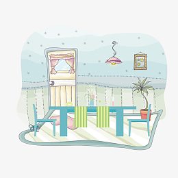 餐厅一角