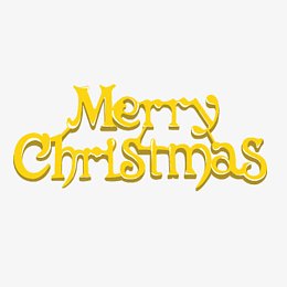 merryChristmas艺术字