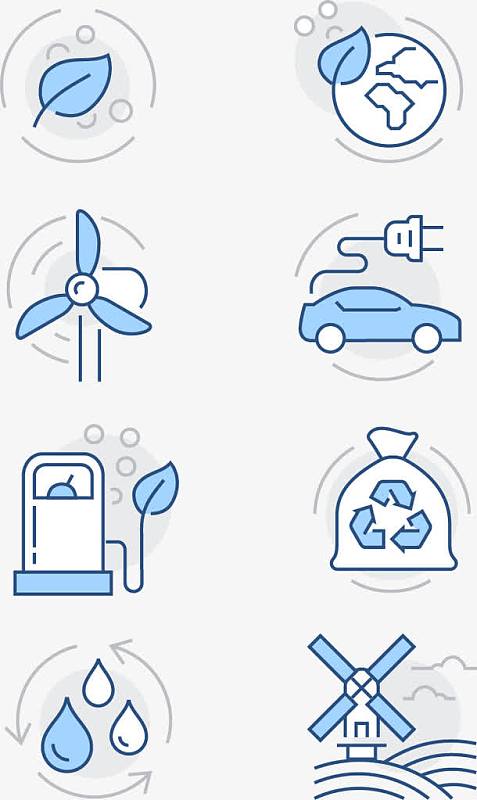 矢量叶子图标图片