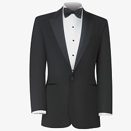男士西装工作照模板