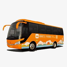 黄色客车