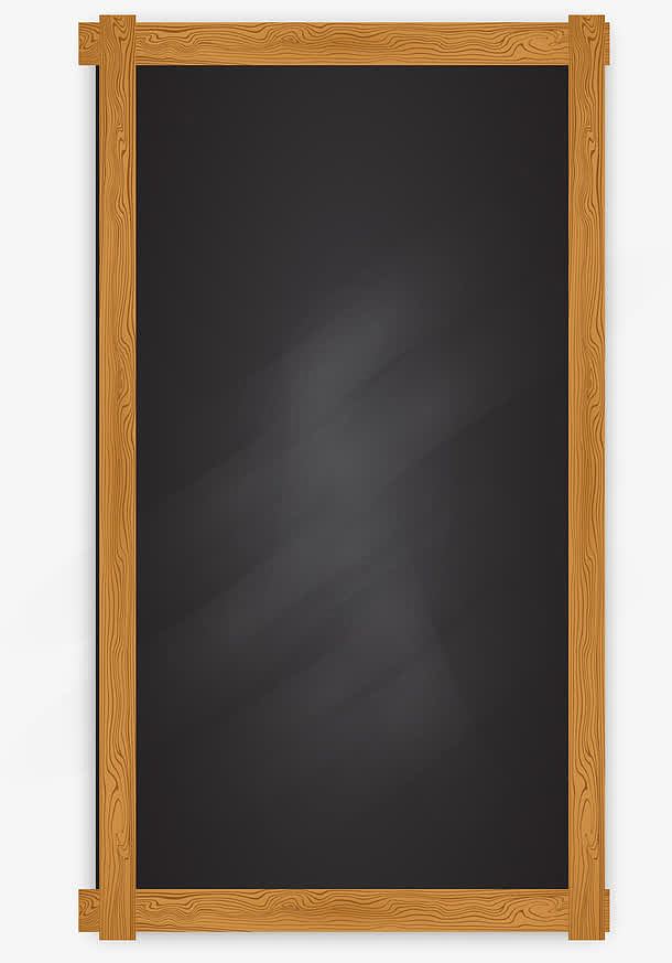 木质边框小黑板