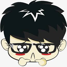 哭泣男生头像
