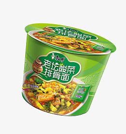 老坛酸菜排骨面