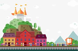 国庆节旅游素材