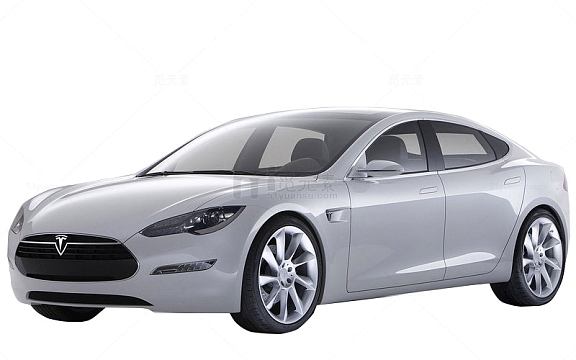 特斯拉汽车免抠素材