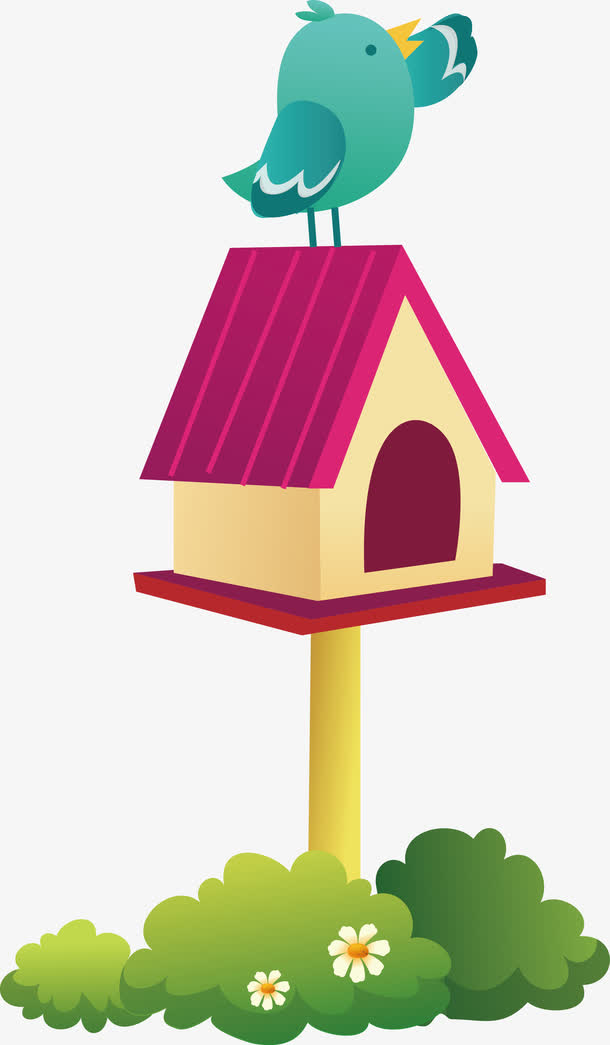 卡通小鸟矢量图免抠素材免费下载_觅元素51yuansu.com