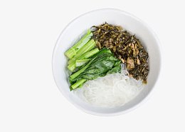 雪菜肉丝米粉