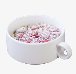 魔芋紫薯代餐粉素材