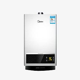 产品实物美的热水器