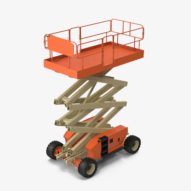 发动机电动剪式升降机