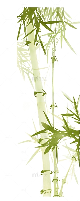 水墨竹子