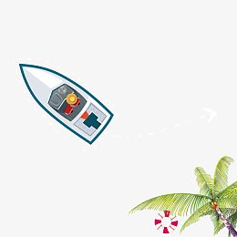 夏季旅游休假矢量图png