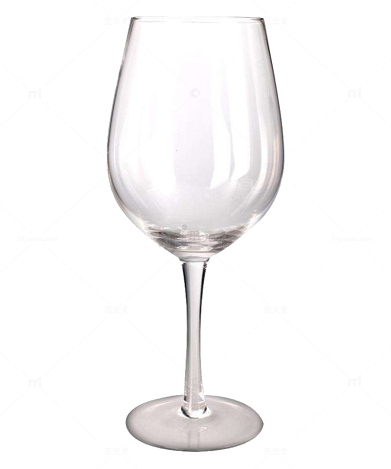 透明的高脚杯