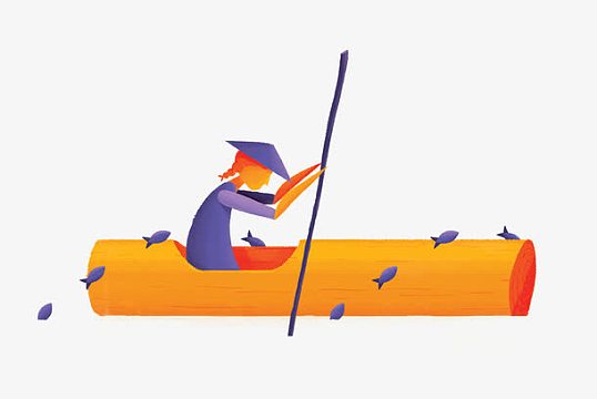 png卡通版划船的男女png划船的小动物png卡通立体划船的人立体荷叶png