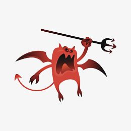生气的恶魔
