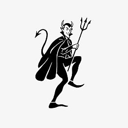 恶魔剪影