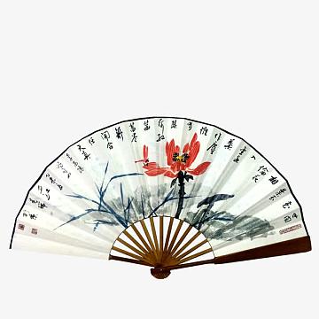 中国风古诗词扇子