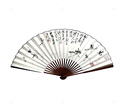 古督古色的扇子