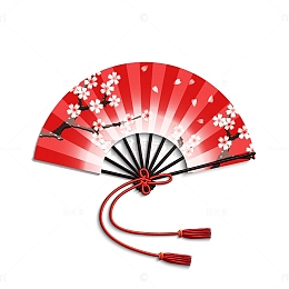 一把扇子素材